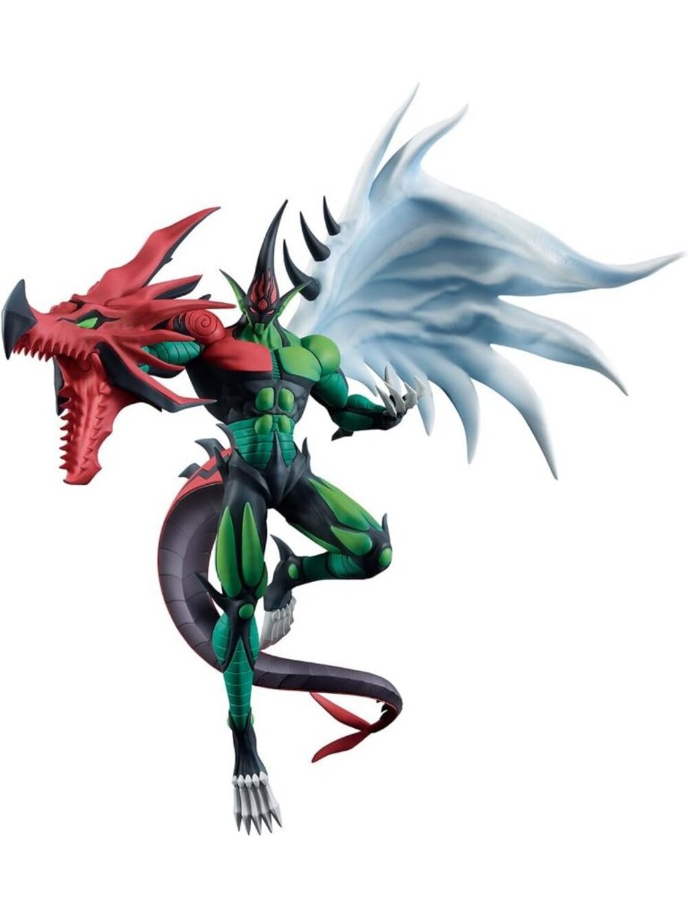 Elemental Hero Flame Wingman Figure - Yu-Gi-Oh GX Collectible Statue, Rare Anime